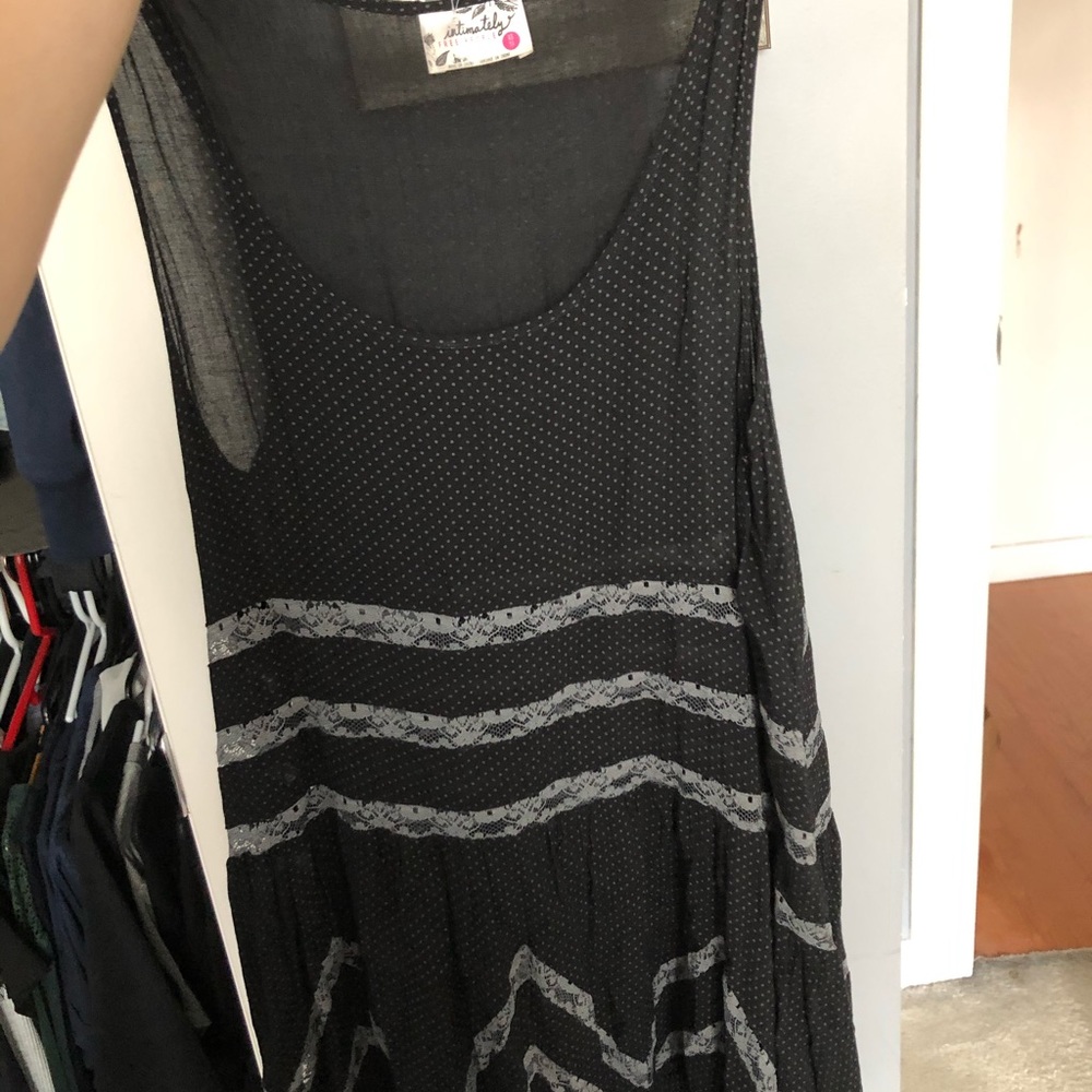 Free People Black slip dress - Picture 2 of 4